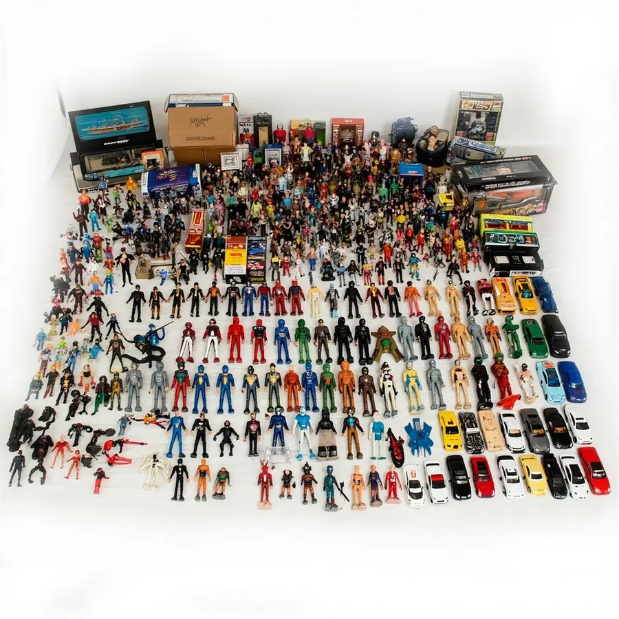 AI-generated example of a collection organized in countable rows